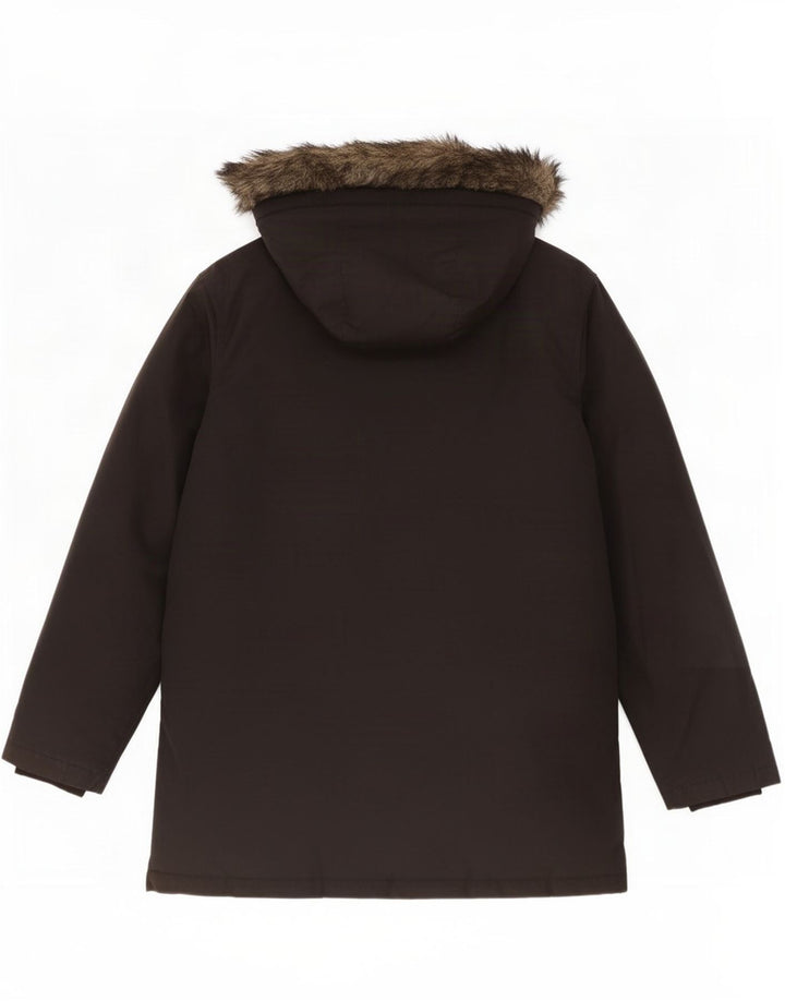 Woolrich Manteau matelassé à capuche pour garçon 13-14 ans Noir