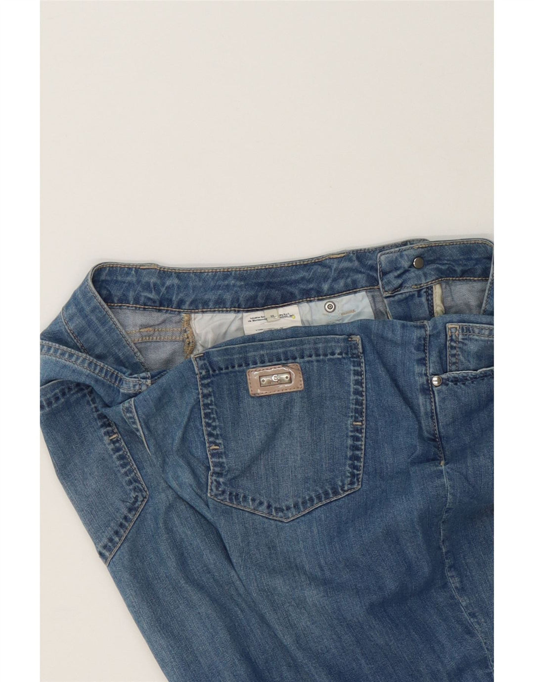CERRUTI Womens Slim Jeans W31 L27  Blue Cotton Vintage Cerruti and Second-Hand Cerruti from Messina Hembry 