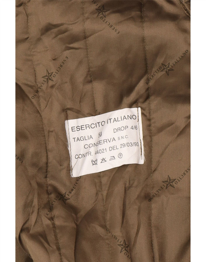 Trench-Coat Vintage Homme IT 50 Grand Kaki