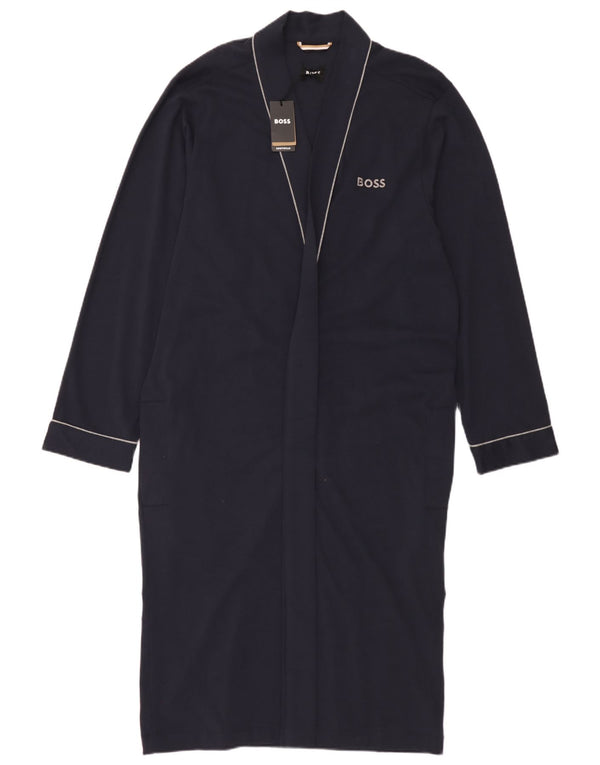 Hugo Boss Robe pull surdimensionnée à manches longues pour femme UK 10 Petit Bleu marine