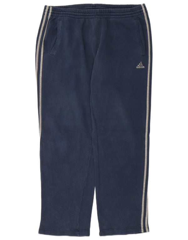 ADIDAS Pantalon de survêtement pour homme UK 48/50 XL Bleu marine Coton