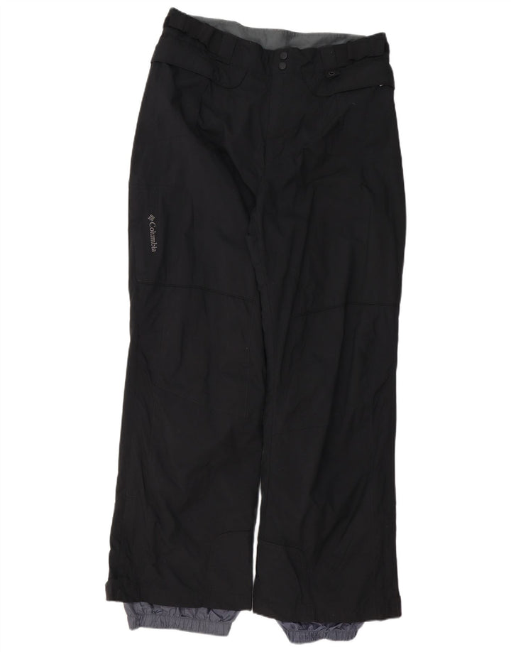 COLUMBIA Pantalon de Ski Homme Moyen Noir Polyester