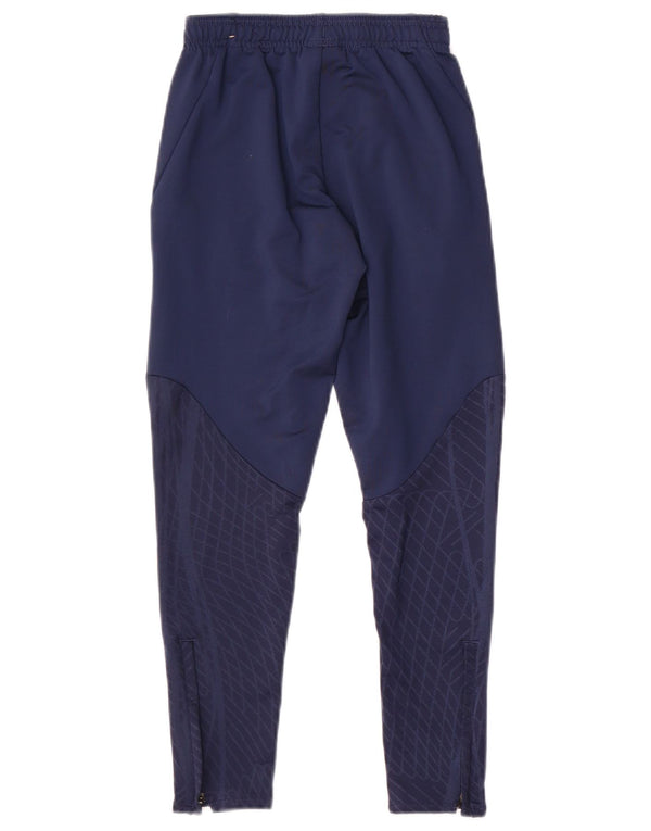 Nike Pantalon de survêtement Dri Fit pour garçon 8-9 ans Petit Bleu marine géométrique