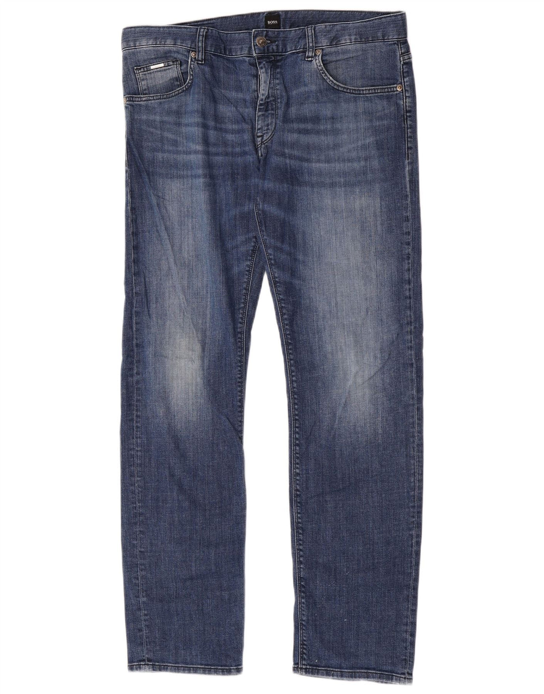 Hugo Boss Jean Slim Stretch W34 L32 Bleu Coton Homme