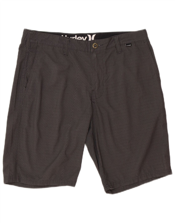 Hurley Short Chino Homme W33 Gris Moyen Géométrique Polyester