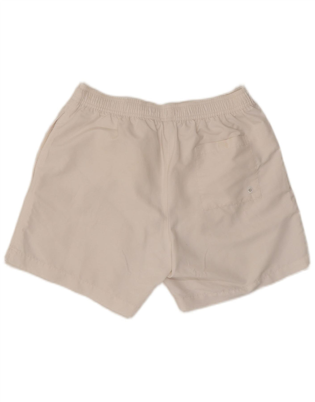Calvin Klein Short de Bain Graphique Homme Blanc Moyen Polyester