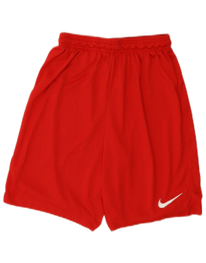 Nike Short de sport Dri Fit pour homme en polyester rouge moyen