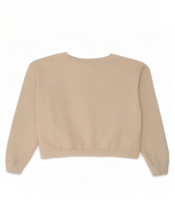 Fila Sweat-shirt Crop Graphic Fille 15-16 ans Beige Coton