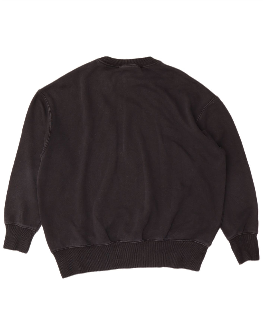Nike Sweat-shirt coupe ample pour homme en coton noir Taille S