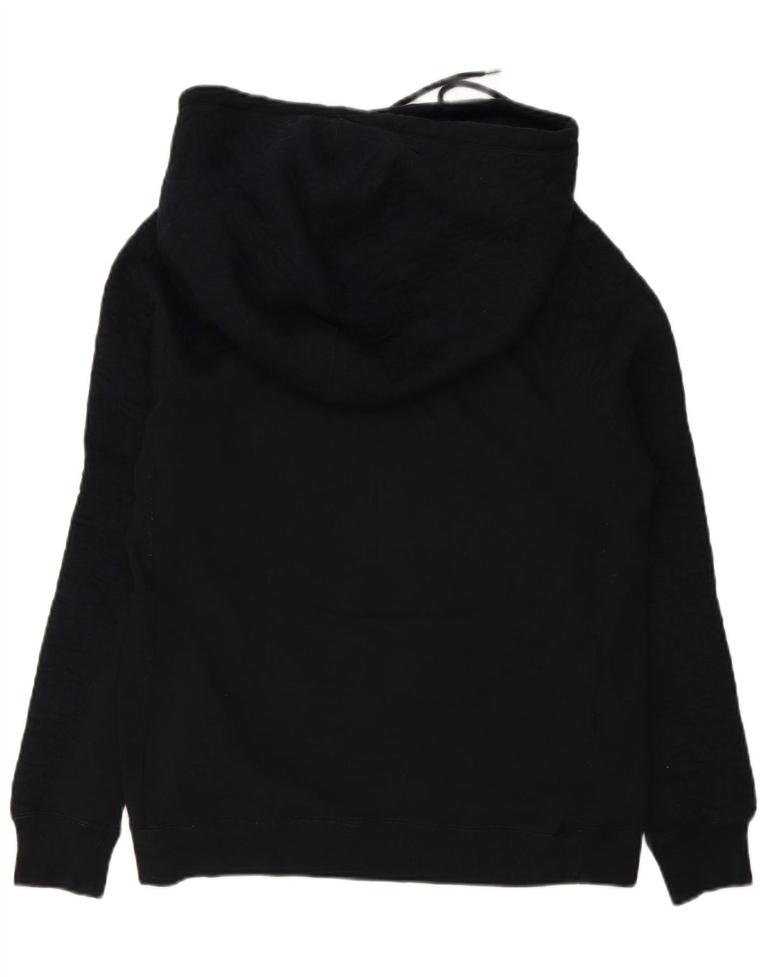 Nike Pull à capuche surdimensionné pour femme UK 14 en coton noir moyen