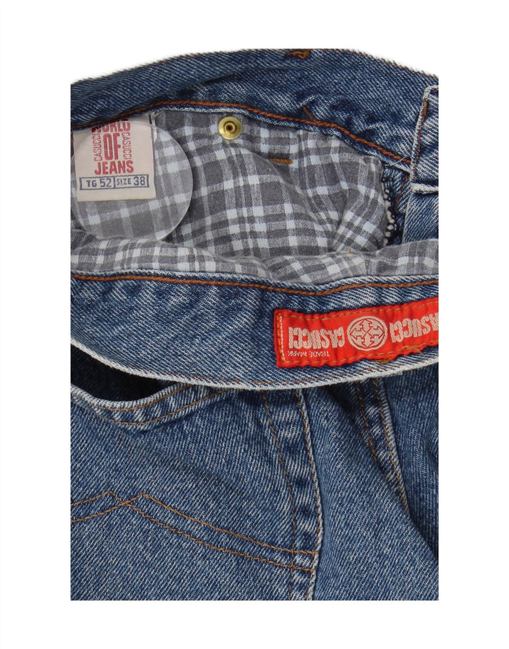 Casucci Jean droit homme W32 L25 bleu polyester