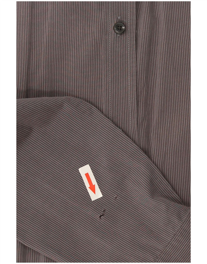 Calvin Klein Chemise Slim Fit Homme Gris Moyen Rayé