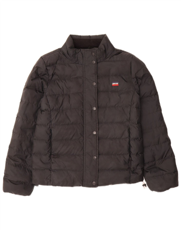 Levi's Veste matelassée coupe ample UK 6 XS Noir Polyester