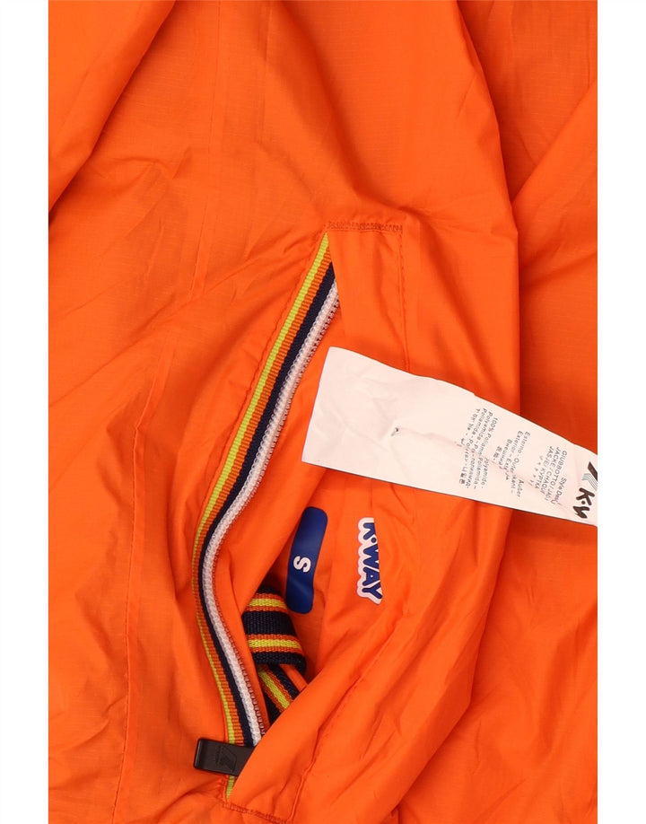 K-WAY Veste réversible à capuche pour homme UK 36 Small Gris Polyamide