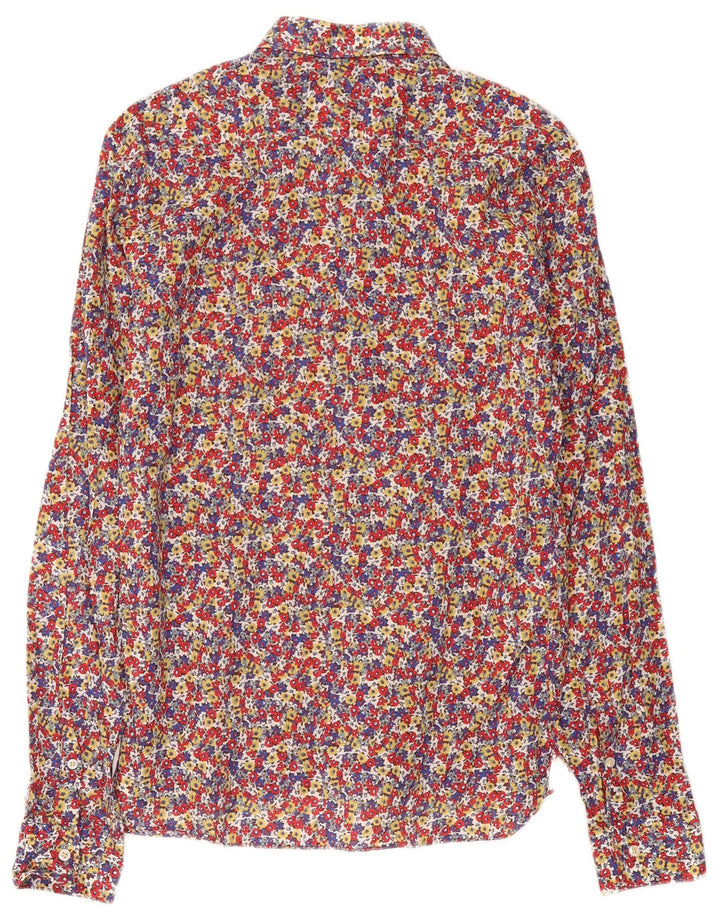 Zara Chemise Slim Fit Medium Multicolore Floral |