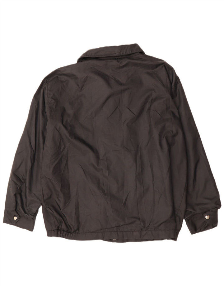 Americanino Veste coupe-vent pour homme UK 40 Large Noir