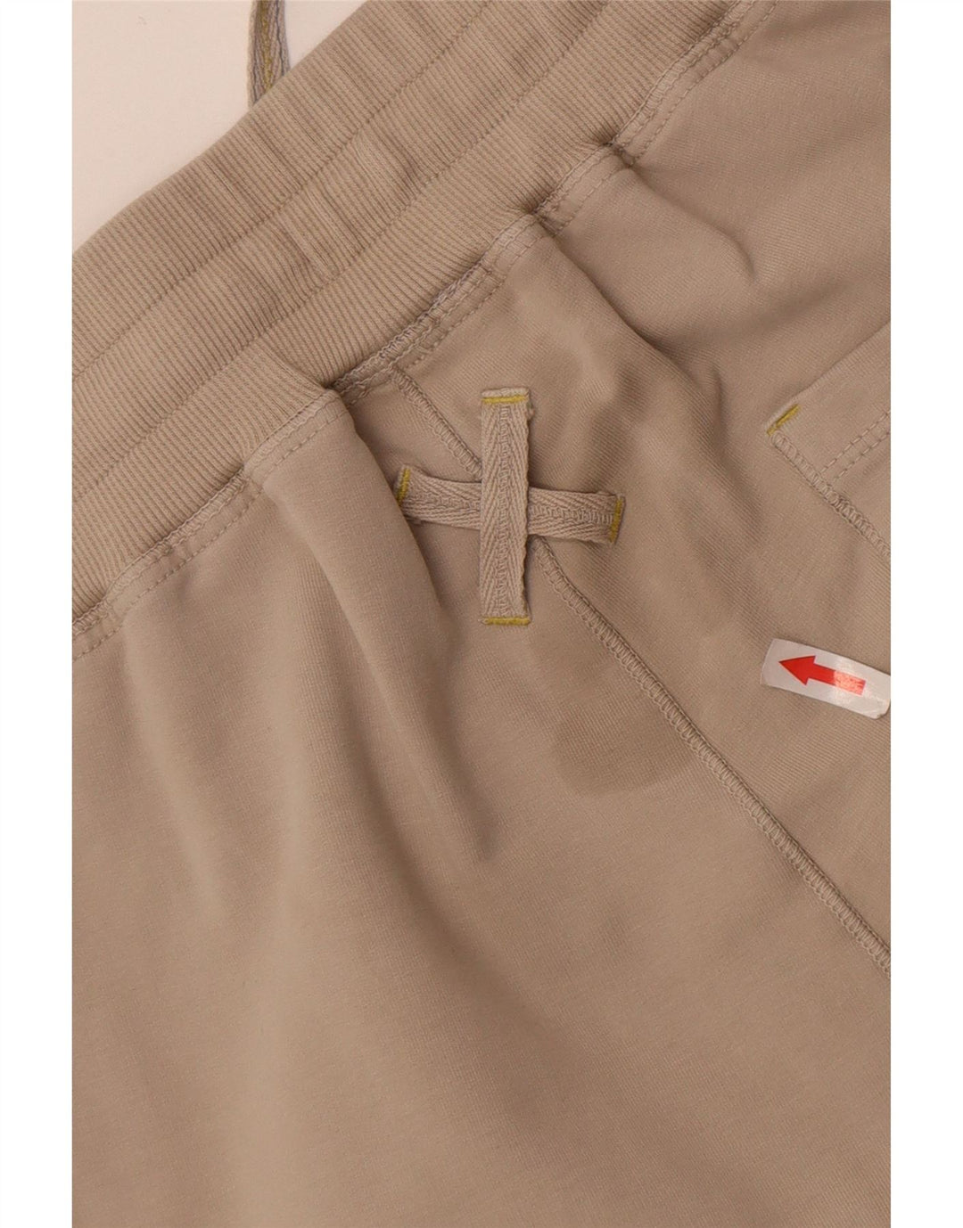 Pantalon De Survêtement White Stuff Femme UK 12 Coton Colorblock Beige Moyen