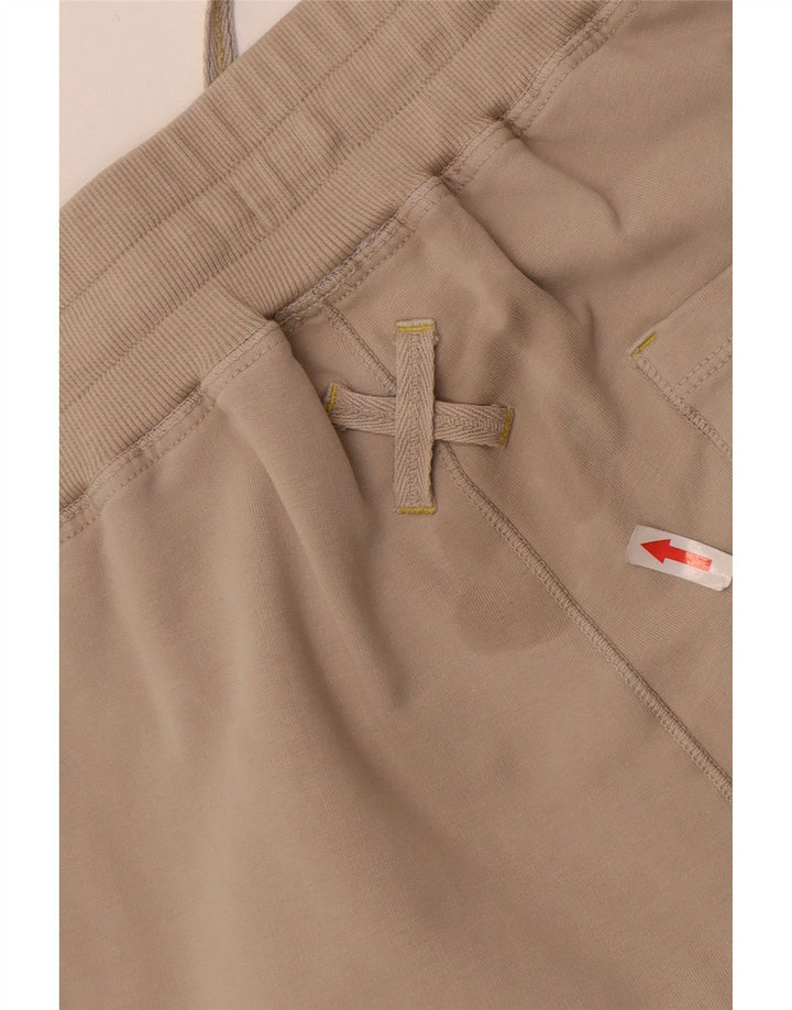 Pantalon De Survêtement White Stuff Femme UK 12 Coton Colorblock Beige Moyen