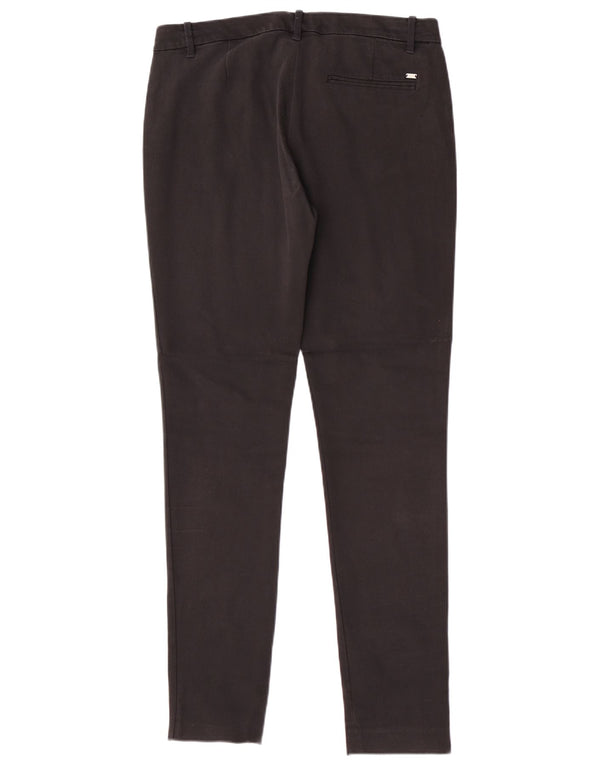 Tommy Hilfiger Womens Skinny Casual Trousers US 8 Medium W30 L31 Black