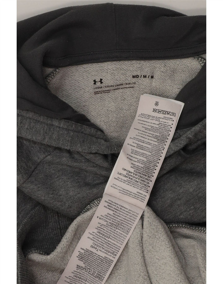 Under Armour Pull à Capuche Homme Gris Moyen Coton