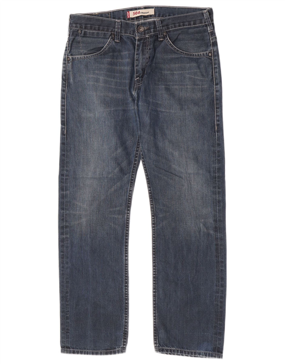 Levi's Jean Droit 504 Homme Bleu W32 L27 Coton