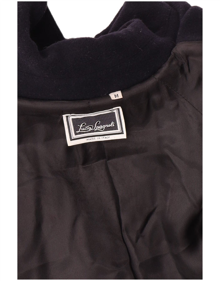 Luisa Spagnoli Pardessus pour femme UK 14 Bleu marine moyen