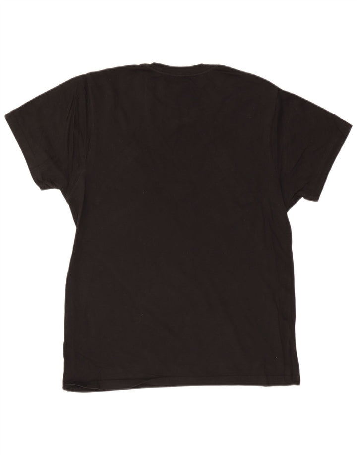VANS T-shirt coupe slim pour homme en coton noir moyen
