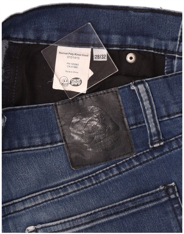 CHEAP MONDAY Jean Skinny Femme W28 L32 Bleu Coton