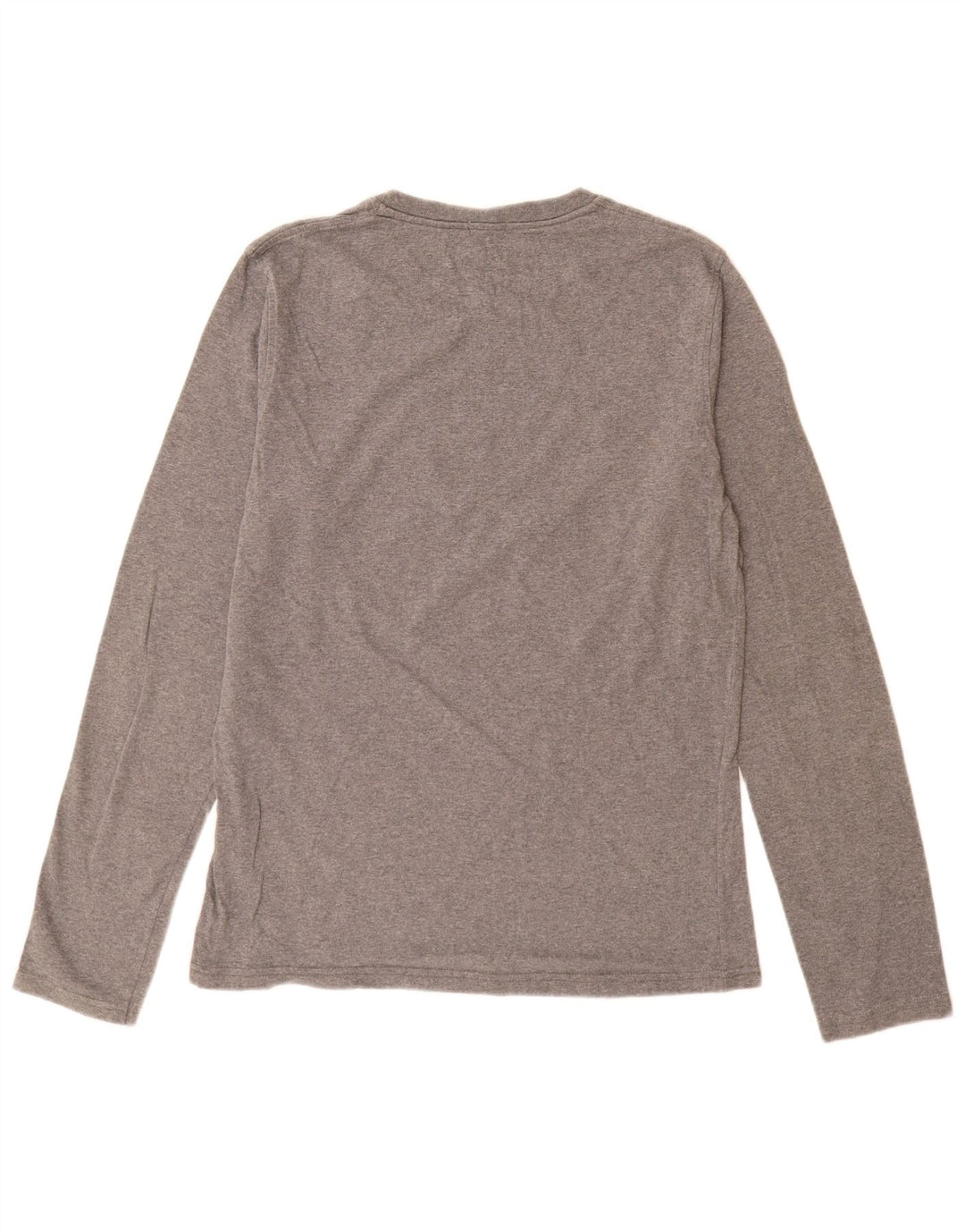 Benetton Haut Graphique Garçon Manches Longues 15-16 ans Gris Moyen Moucheté