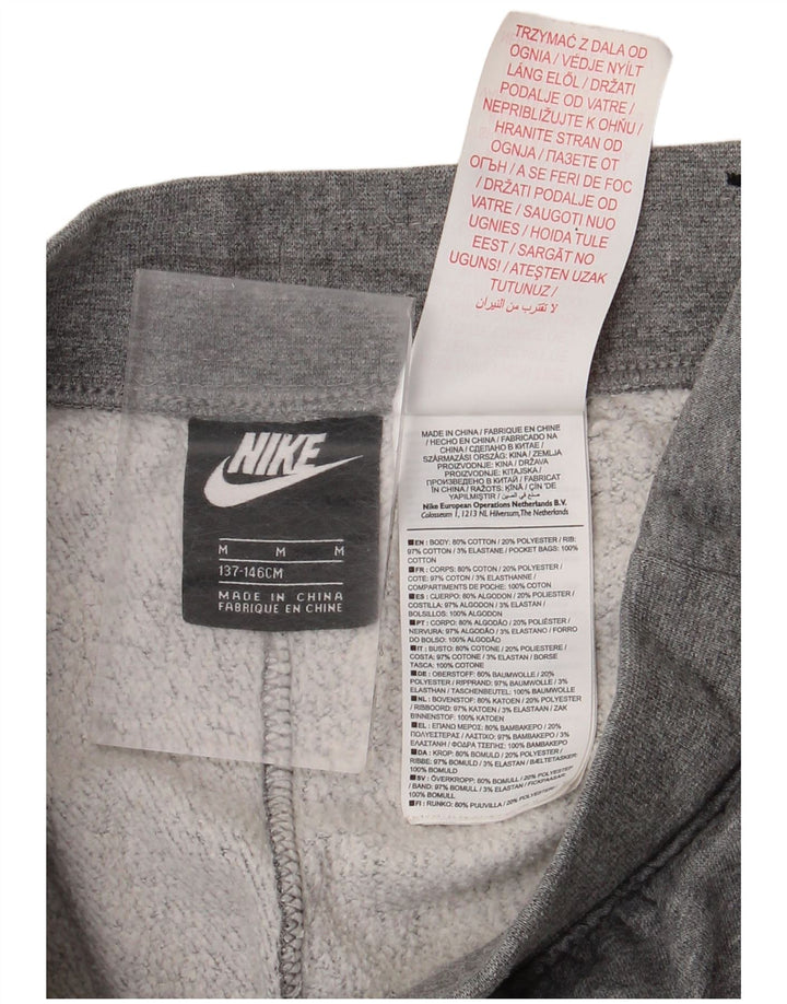 Pantalon de survêtement Nike garçon 10-11 ans gris moyen coton
