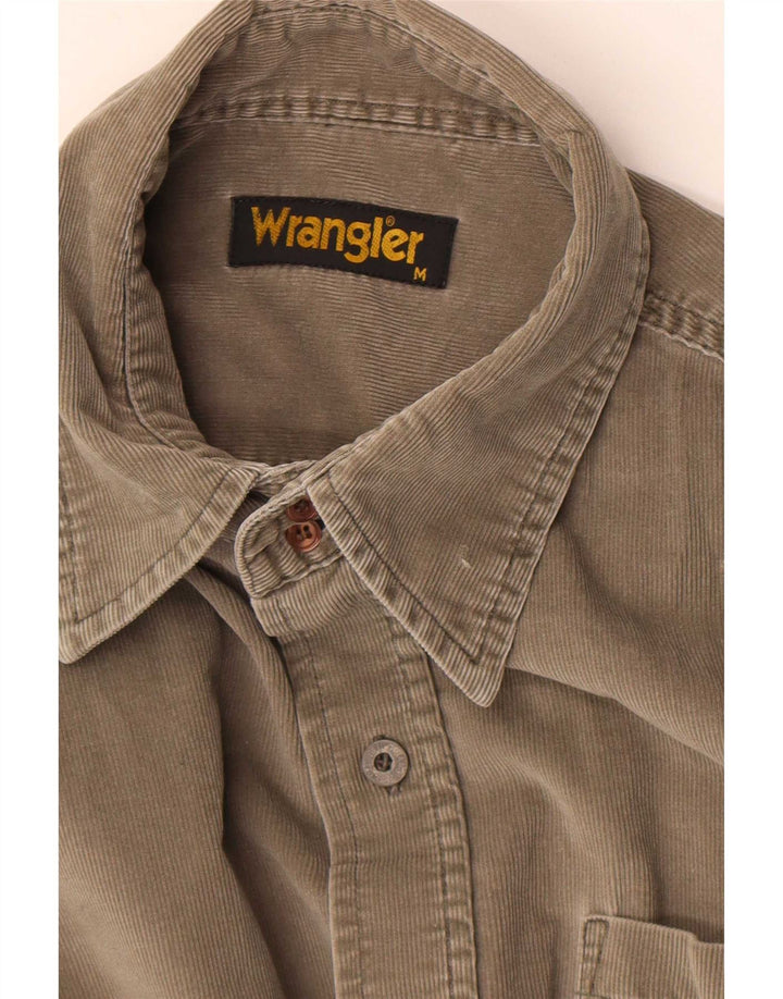 Wrangler Chemise Velours Côtelé Homme Gris Moyen