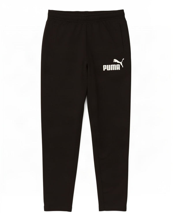 Puma Pantalon de Survêtement Graphique Garçon 9-10 ans Noir Polyester