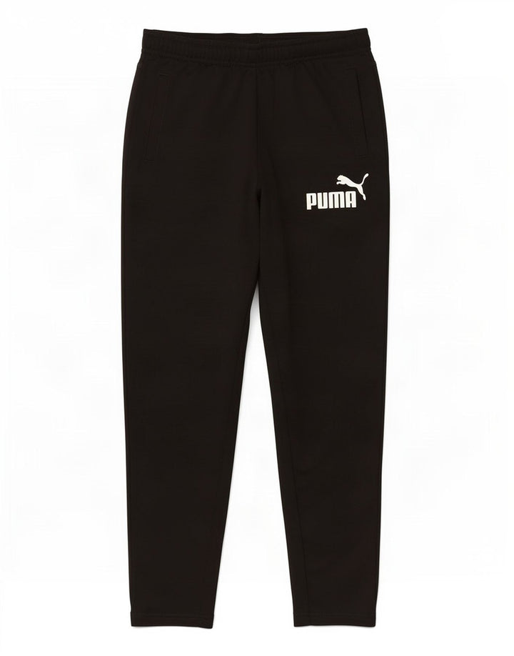 Puma Pantalon de Survêtement Graphique Garçon 9-10 ans Noir Polyester