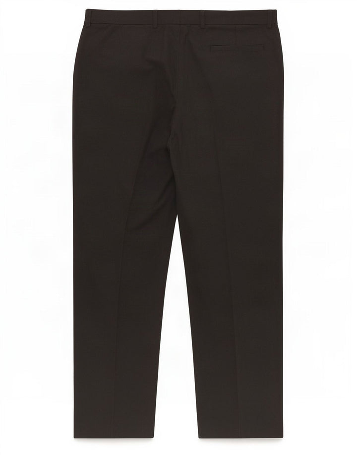 Marks & Spencer Pantalon de costume droit sur mesure pour homme W38 L31 Gris Polyester