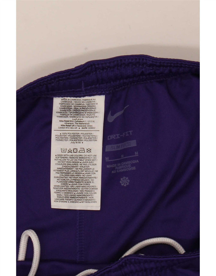 Short de sport Nike Dri Fit Slim pour homme, violet moyen, en polyester