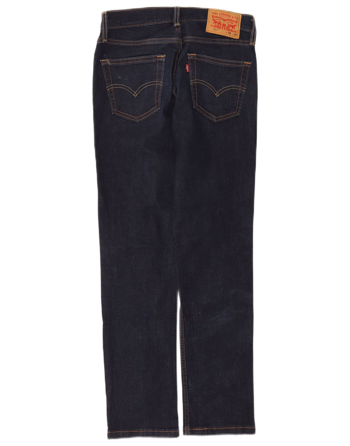 LEVI'S Jean Slim 511 Femme W29 L30 Bleu Marine Coton