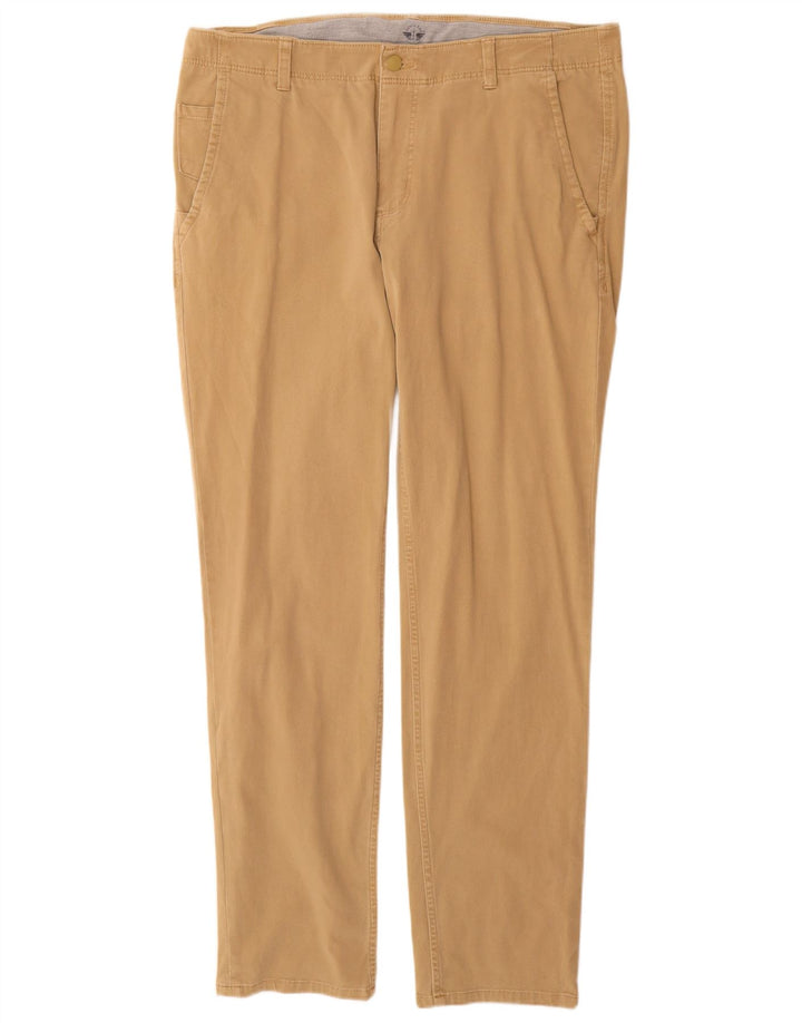 DOCKERS Pantalon Chino Slim Homme W36 L32 Beige Coton