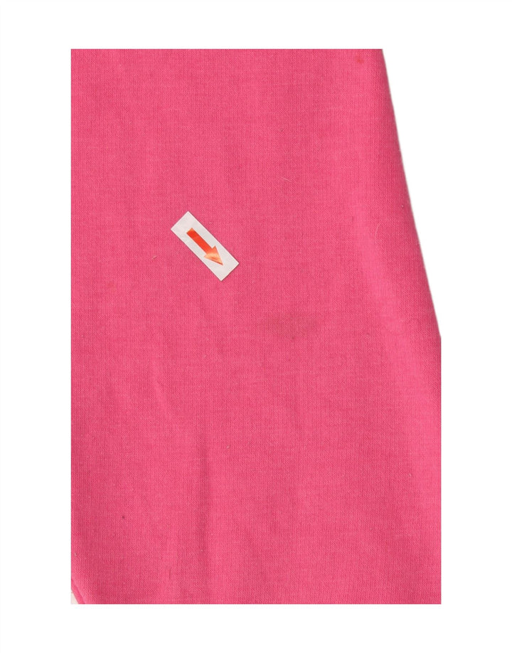Zara Sweat-shirt surdimensionné pour femme UK 10 Petit polyester rose