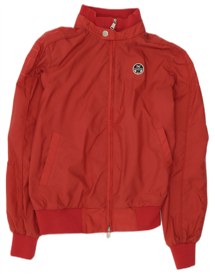 North Sails Veste Bomber Homme UK 34 XS Rouge Polyamide