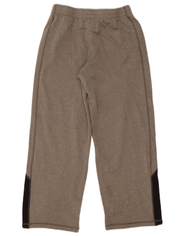 Under Armour Pantalon de Survêtement Garçon 9-10 Ans Gris Moyen Colourblock