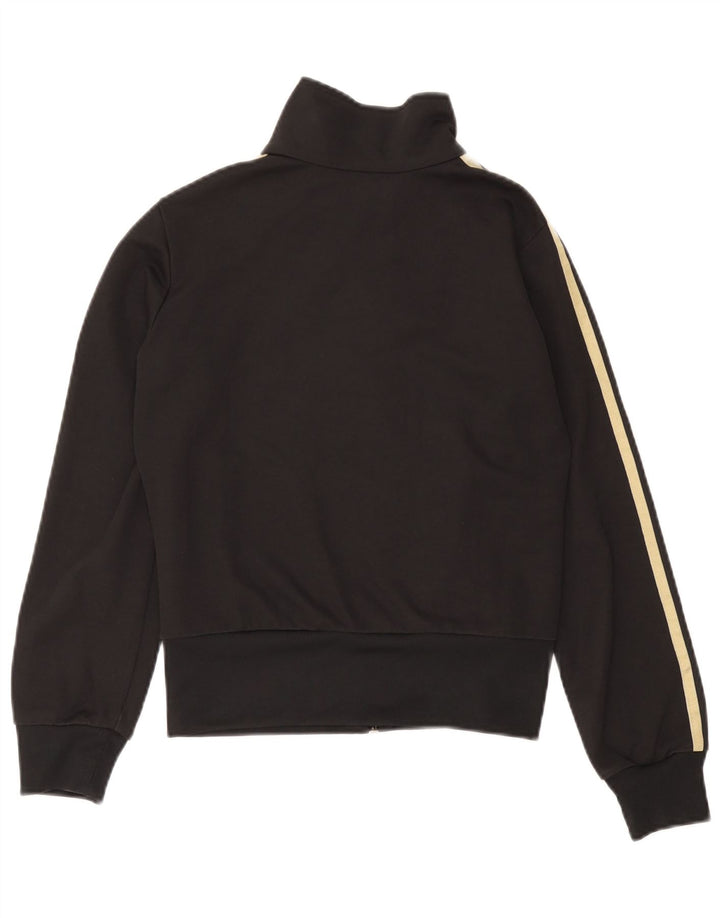Adidas Veste de survêtement pour femme UK 12 Coton noir moyen