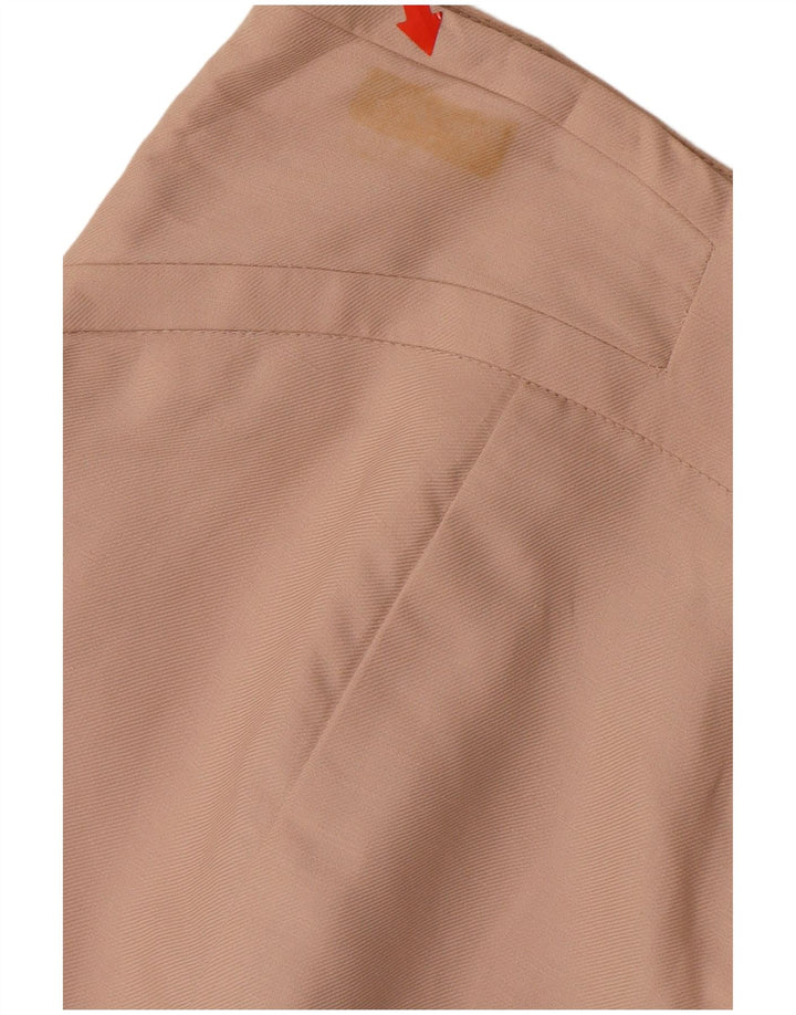 ZARA Femme Jupe Crayon Taille Haute XL W32 Rayonne Beige