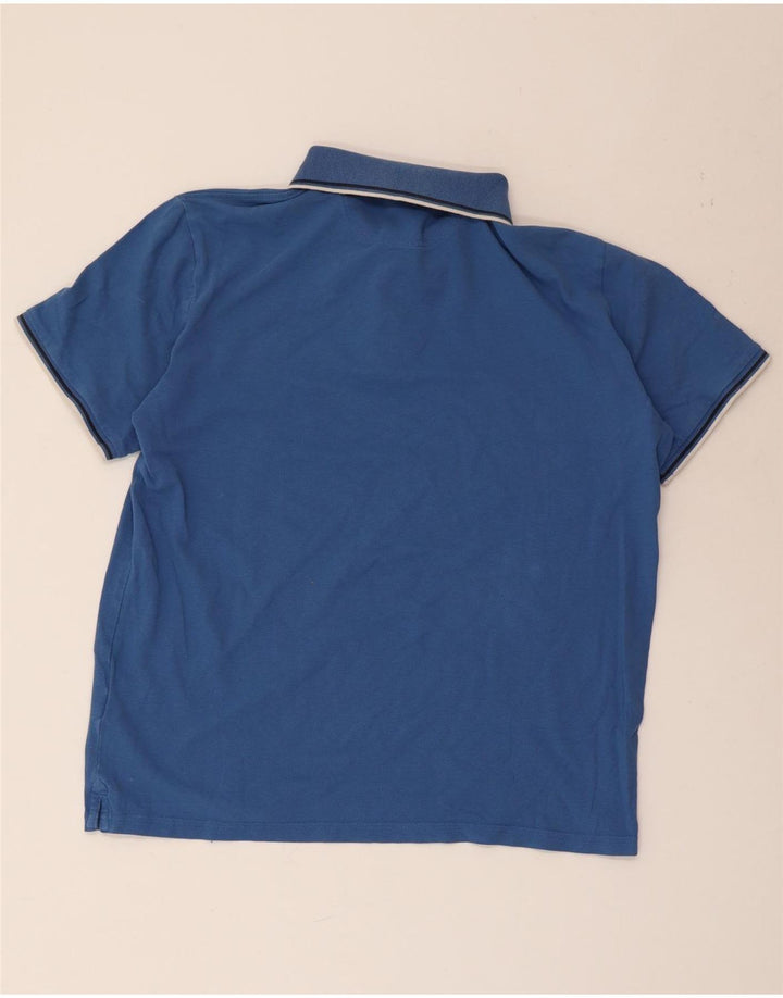 Champion Polo Homme Grand Bleu Coton