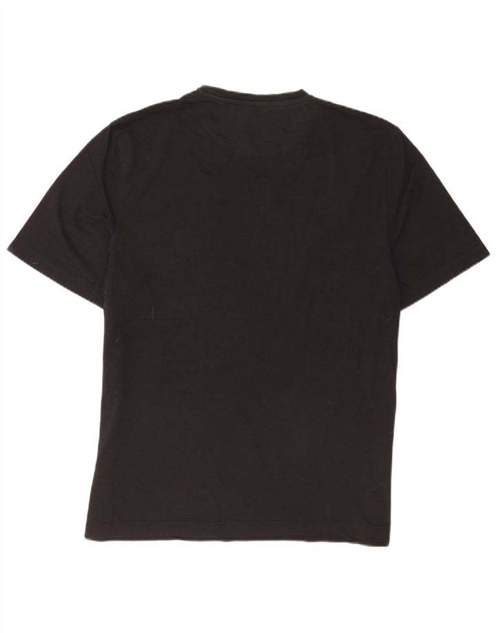 Ted Baker T-shirt régulier pour hommes, taille 4, grand, en coton noir