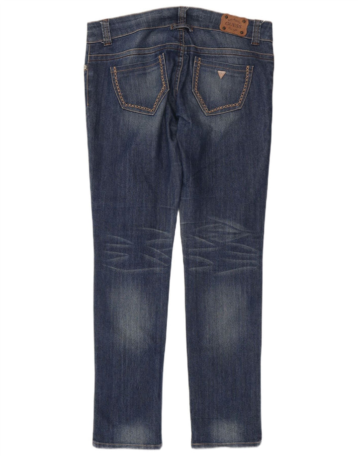 Guess Jean Slim Femme W31 L33 Bleu Coton