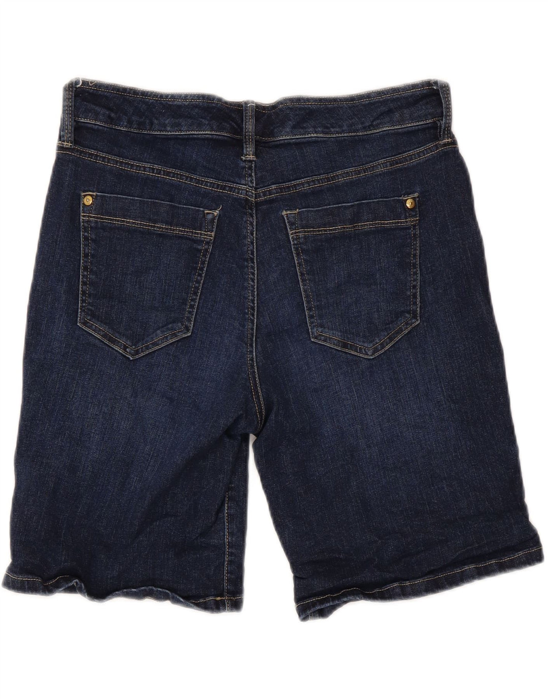 DKNY Short en jean pour femme US 10 Large W30 Bleu Coton