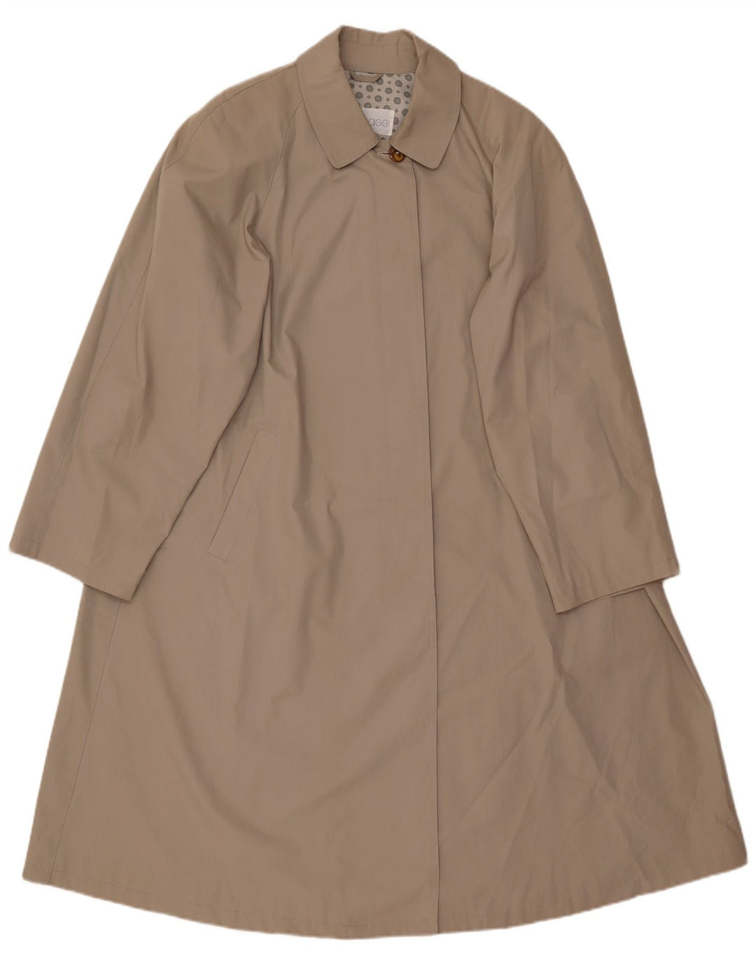 imperméable surdimensionné femme vintage EU 44 XL Coton Beige
