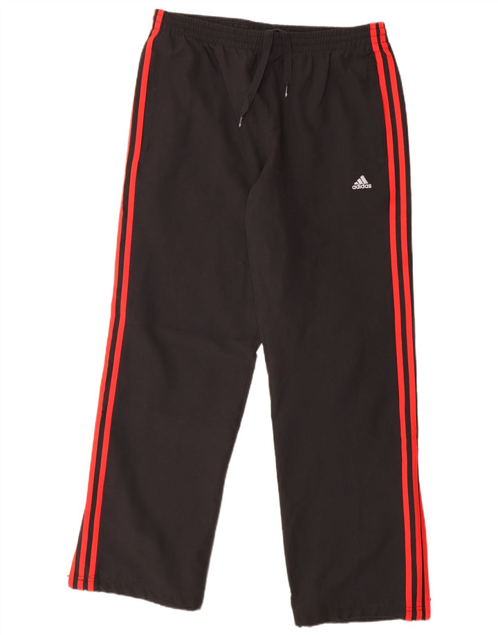 ADIDAS Pantalon de Survêtement Climalite Homme Noir Moyen Polyester