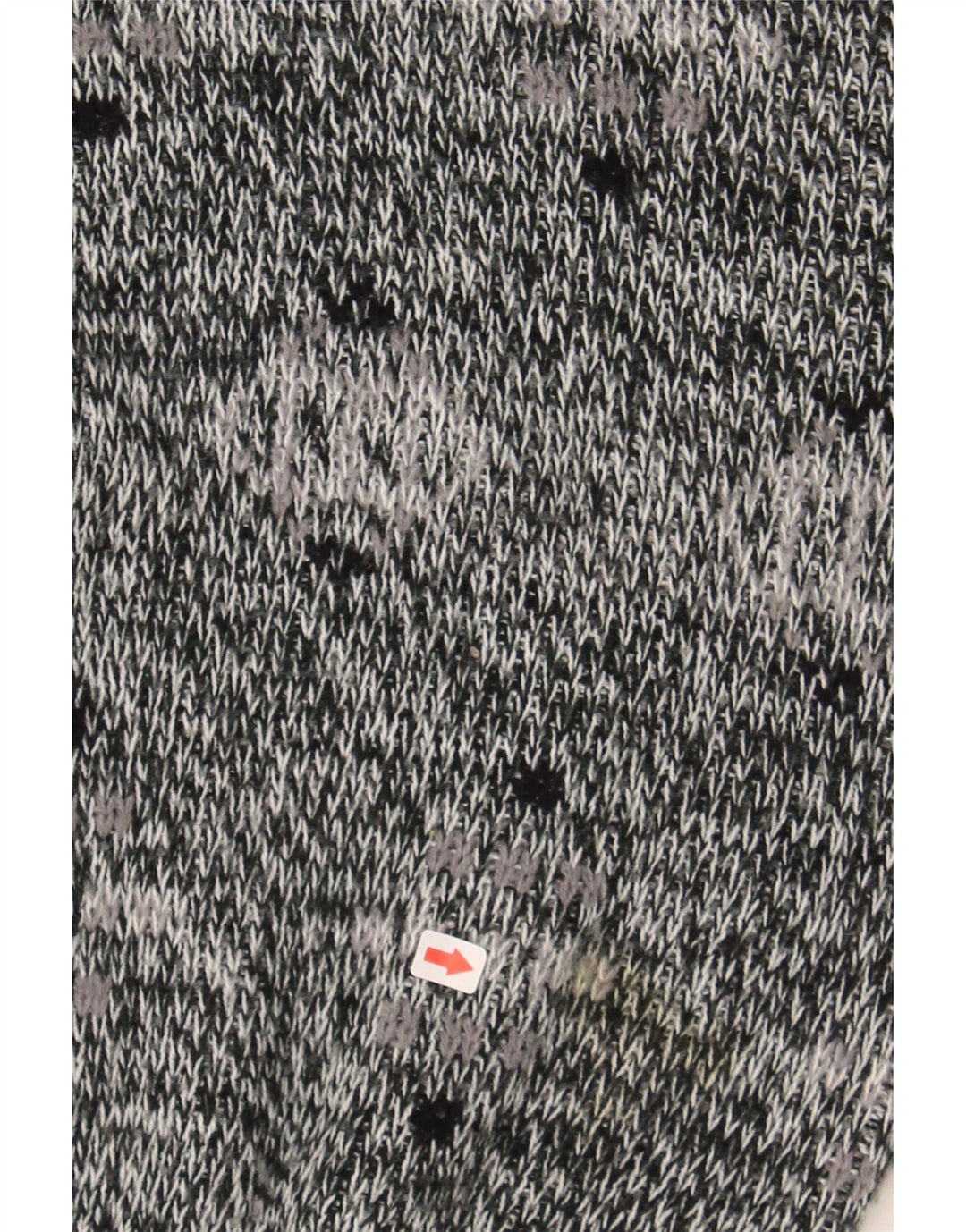 VINTAGE Mens Shawl Neck Jumper Sweater IT 48/50 Medium Grey Flecked Vintage Vintage and Second-Hand Vintage from Messina Hembry 
