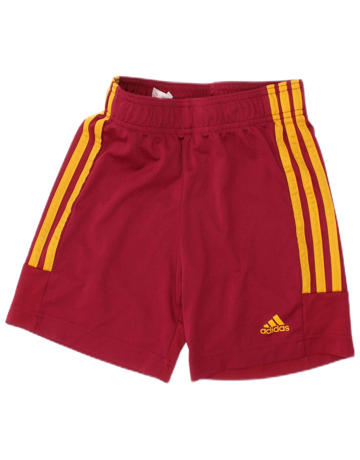 ADIDAS Short de sport Aeroready Garçon 7-8 ans Bordeaux Polyester